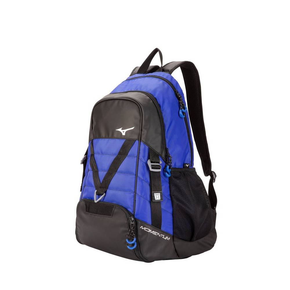 Mochila Mizuno Momentum Hombre Azul Real Baratas ZXYV-49613